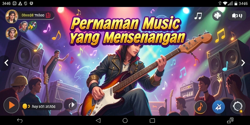 Tampilan gameplay 3446 yang seru dan interaktif.