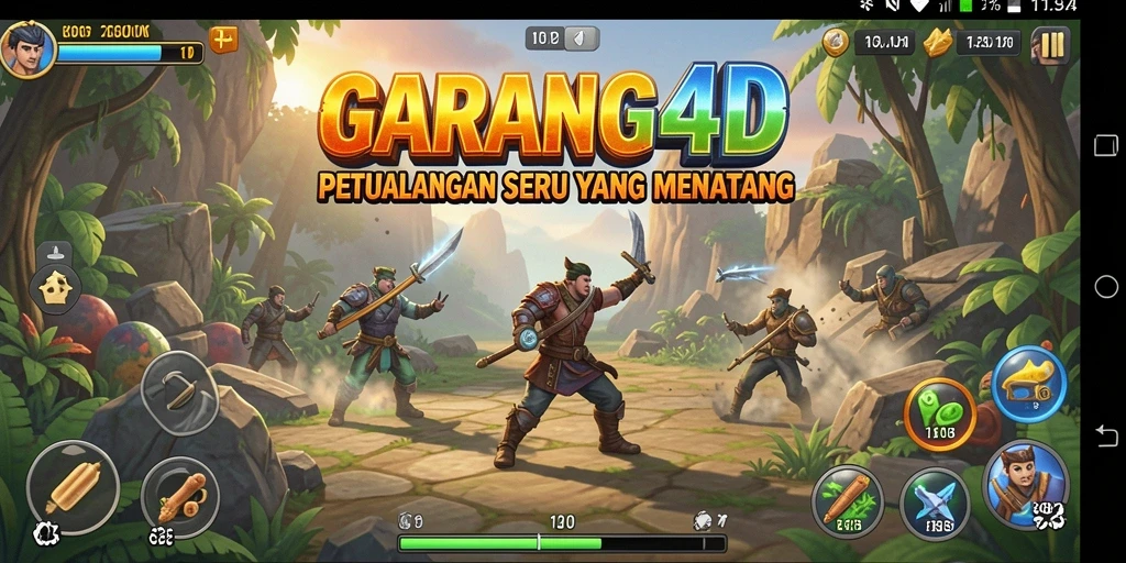 Tampilan gameplay GARANG4D yang menawan dan menantang.
