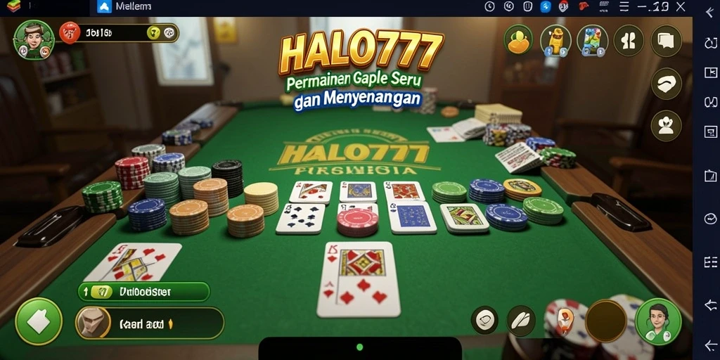 Tampilan gameplay HALO777 yang seru dan interaktif.