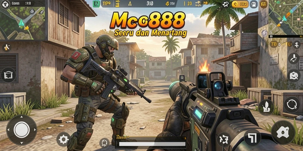 Gameplay seru dan strategis dalam MC888 yang penuh aksi.