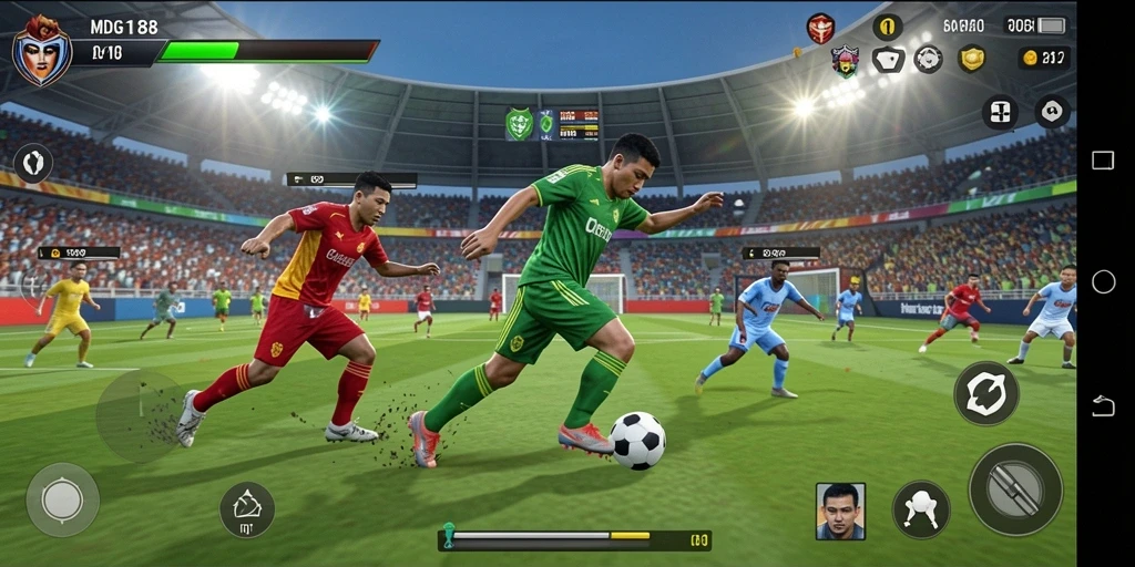 Tampilan permainan olahraga yang seru dan mendebarkan di MDG188.