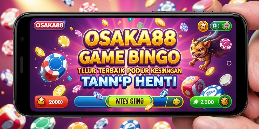 Tampilan gameplay seru dalam OSAKA88 saat bermain Bingo.