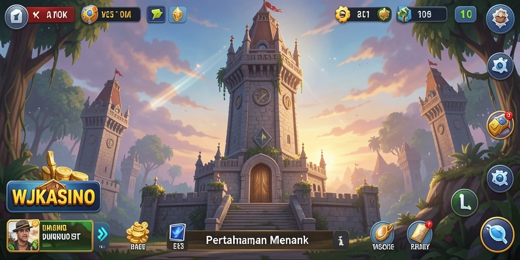 Tampilan antarmuka dan aksi seru dalam WJKASINO.