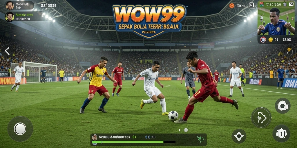 Gameplay seru di WOW99 yang membuat penggemar sepak bola terpukau.